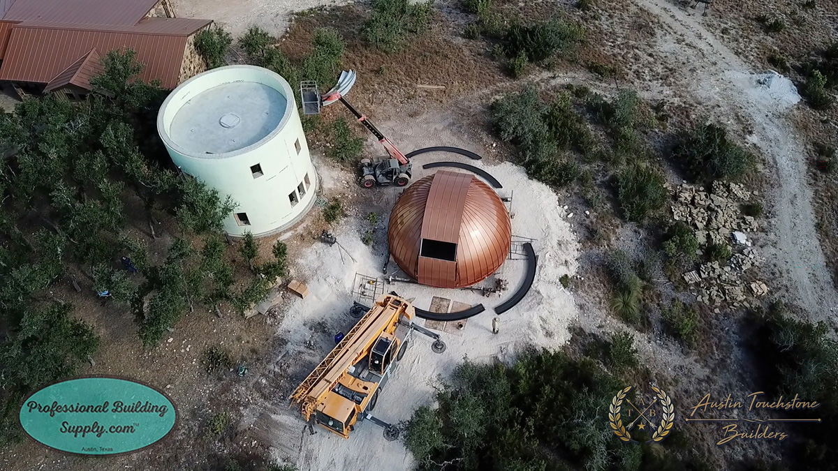 GSR Observatory - Aerial Construction